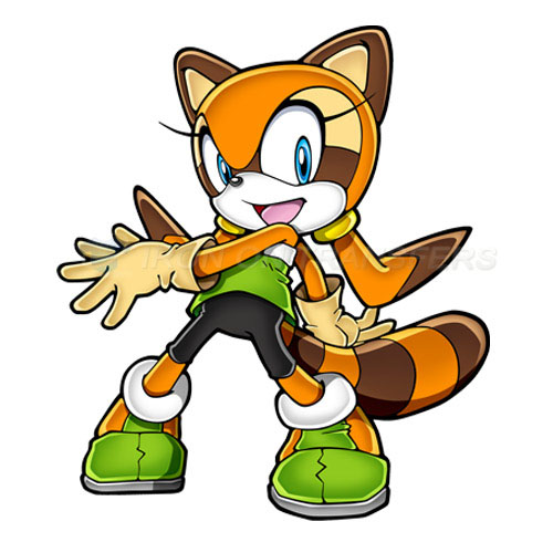 Sonic the Hedgehog Iron-on Stickers (Heat Transfers)NO.5334